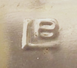 LB mark-used by Beach Glass Company, Long Beach, California