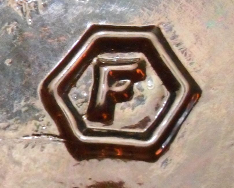 F in Hexagon - Fairmount Glass