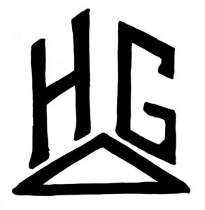 Hillsboro Glass Company, Hillsboro, Illinois - HG over Triangle logo Hillsboro Glass Company, Hillsboro, Illinois - HG above Triangle trademark/logo