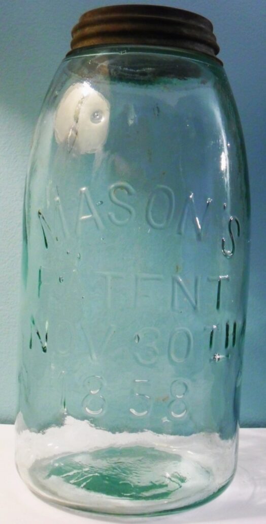 Mason's Patent Nov 30th 1858 fruit jars - General Overview