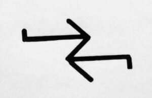 Double-arrow trademark used by Beatson Clark & Co., Rotherham, South Yorkshire, England, United Kingdom Double-arrow trademark used by Beatson Clark & Company, Rotherham, South Yorkshire, England.